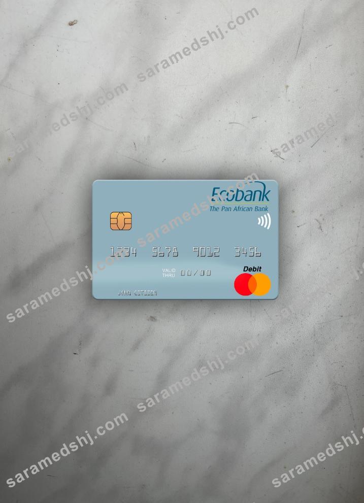 Senegal Ecobank Sénégal mastercard photolook front
